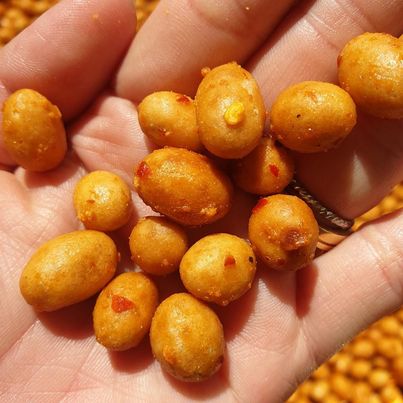 Đậu phộng da cá tỏi ớt - ăn là ghiền 500g
