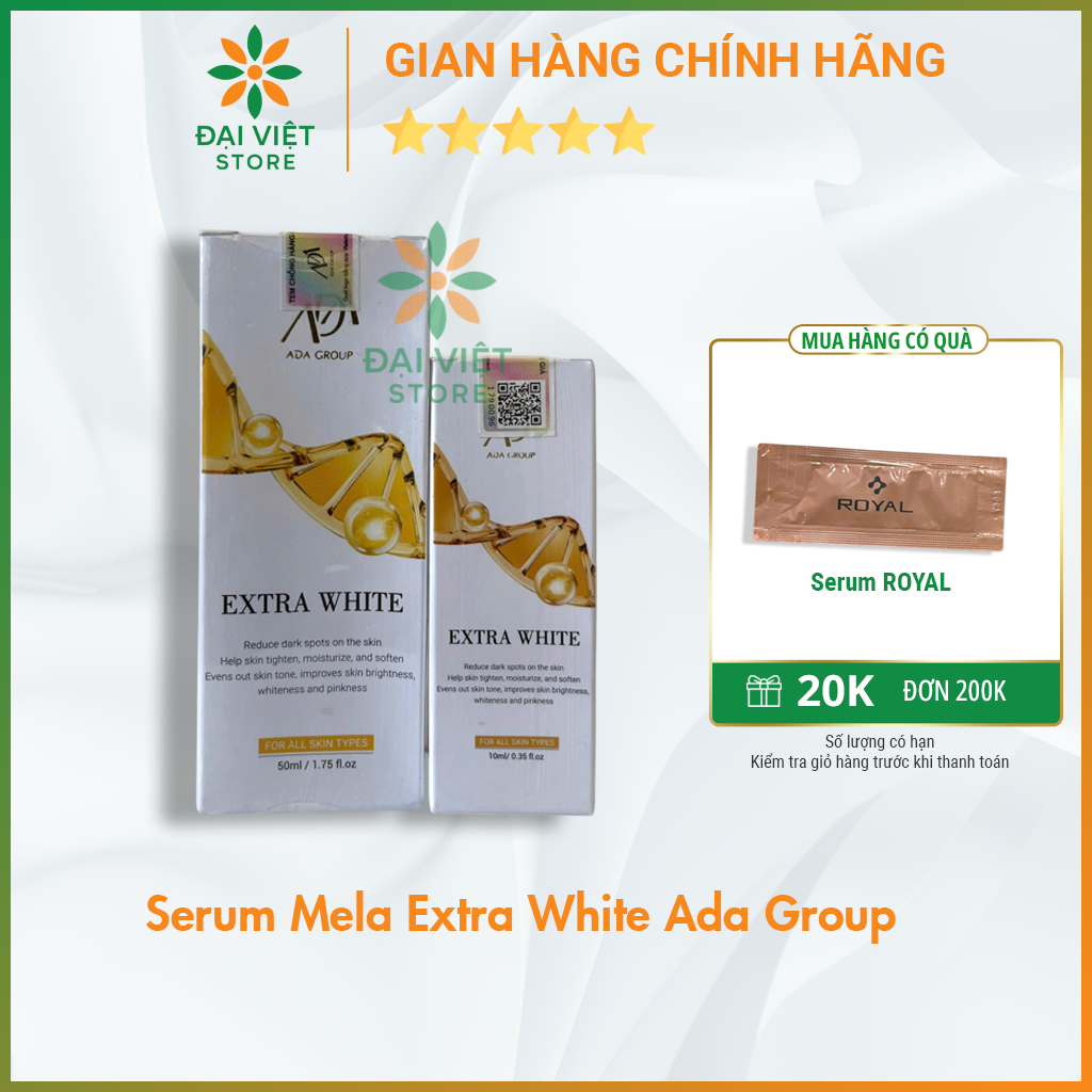 Serum Căng Bóng Mờ Thâm MELA WHITE-ADA GROUP(10ml)