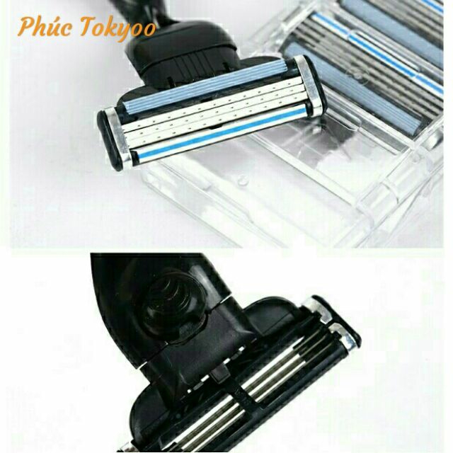Fuli 3 3-Blade Razor (Handle + 16 Blades)