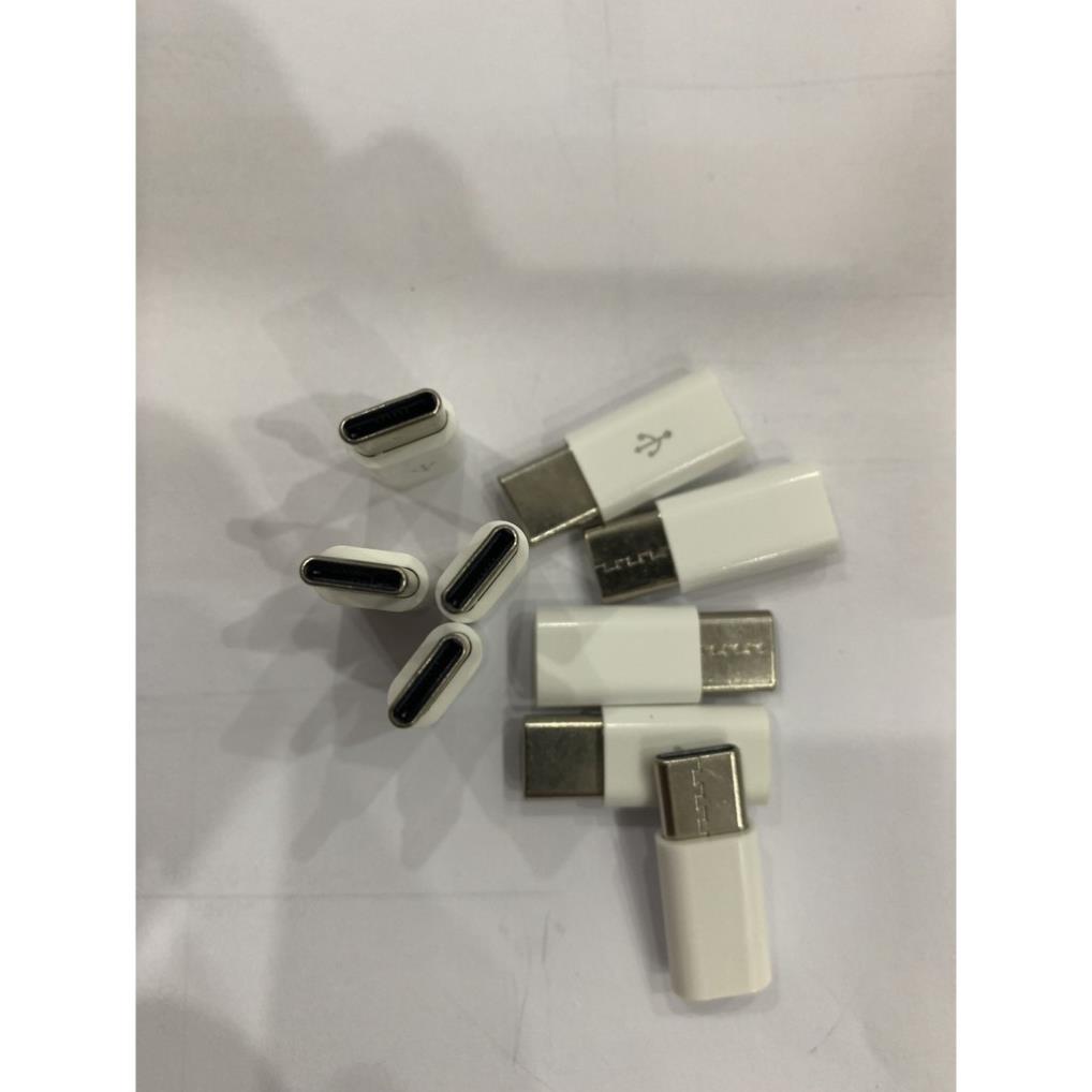 Bộ Đầu Chuyển Đổi Cổng Micro USB Sang Jack Type-C có sạc nhanh