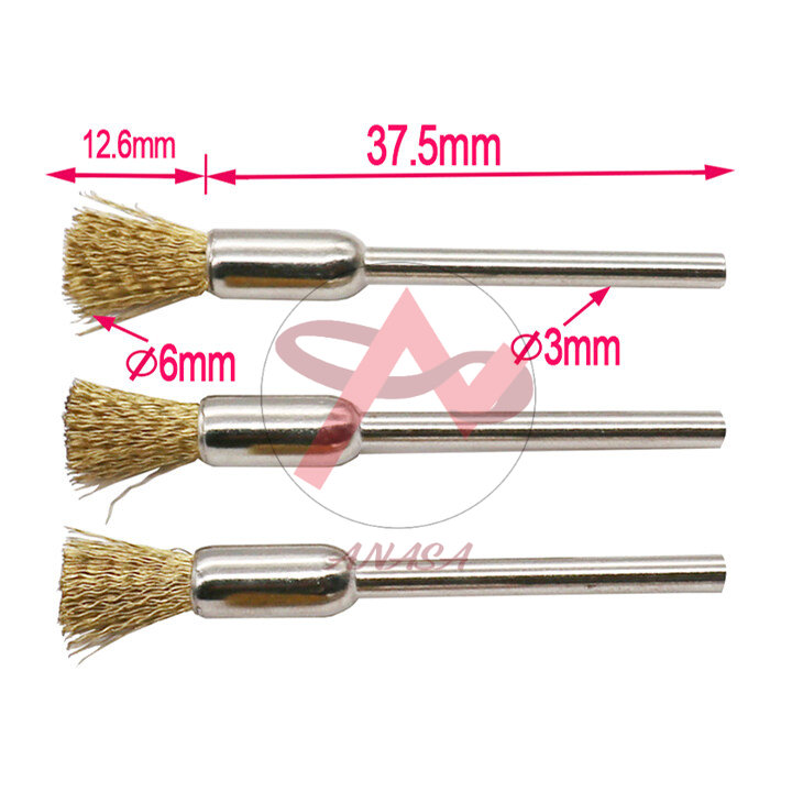 Chổi Đánh Rỉ Sắt Lông Ngựa 3mm