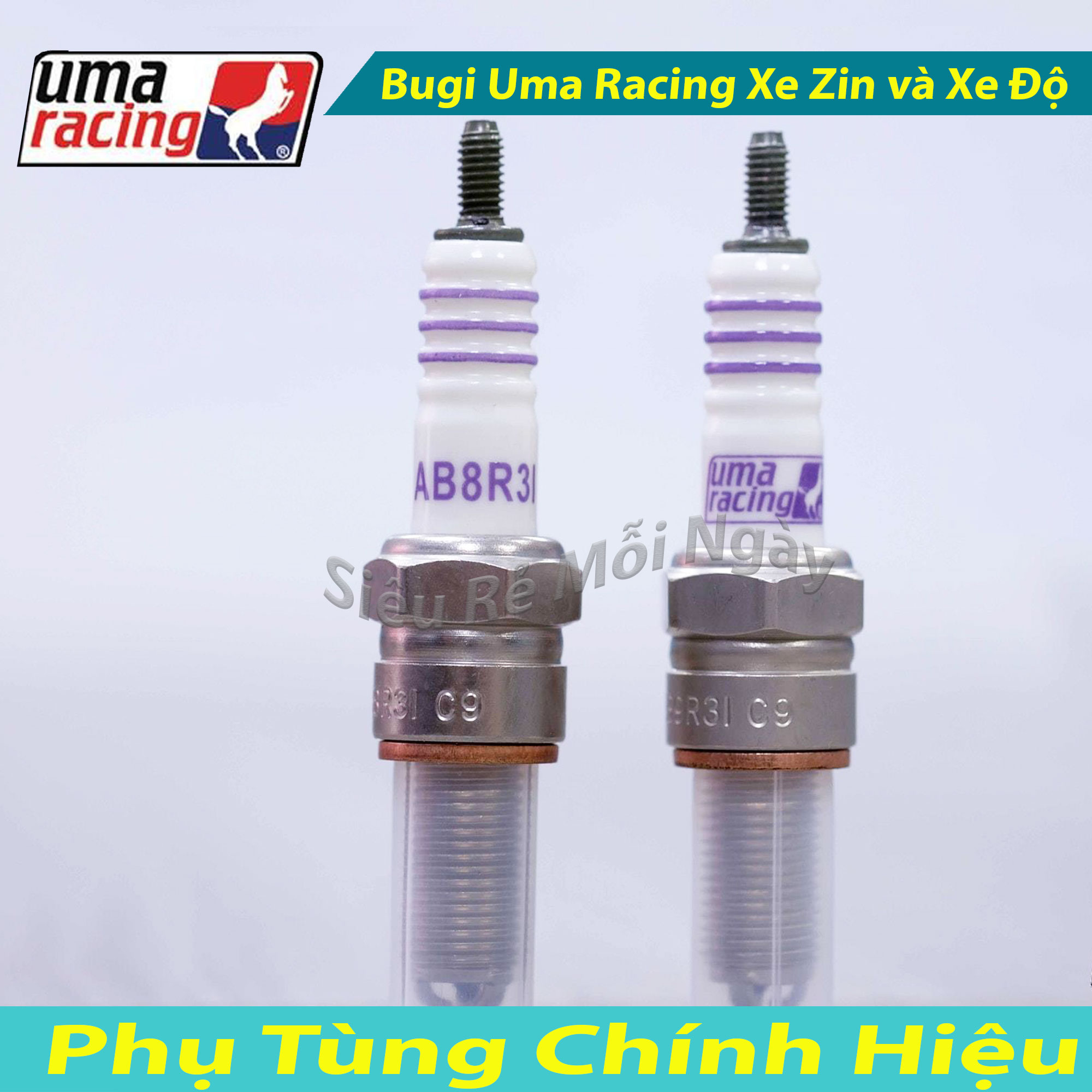 [HCM]Bugi UMA Racing Ba Chấu Dành Cho Xe Độ và Xe Zin