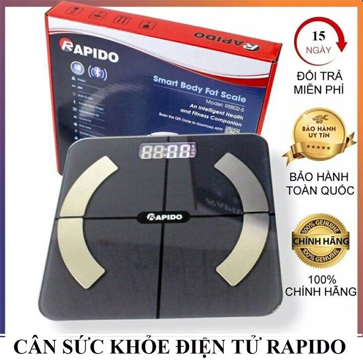 Rapido smart electronic health scale, Bluetooth connection
