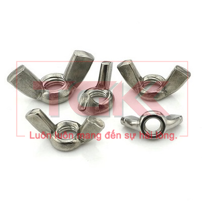 Đai ốc tai hồng 201 (M3-M12)