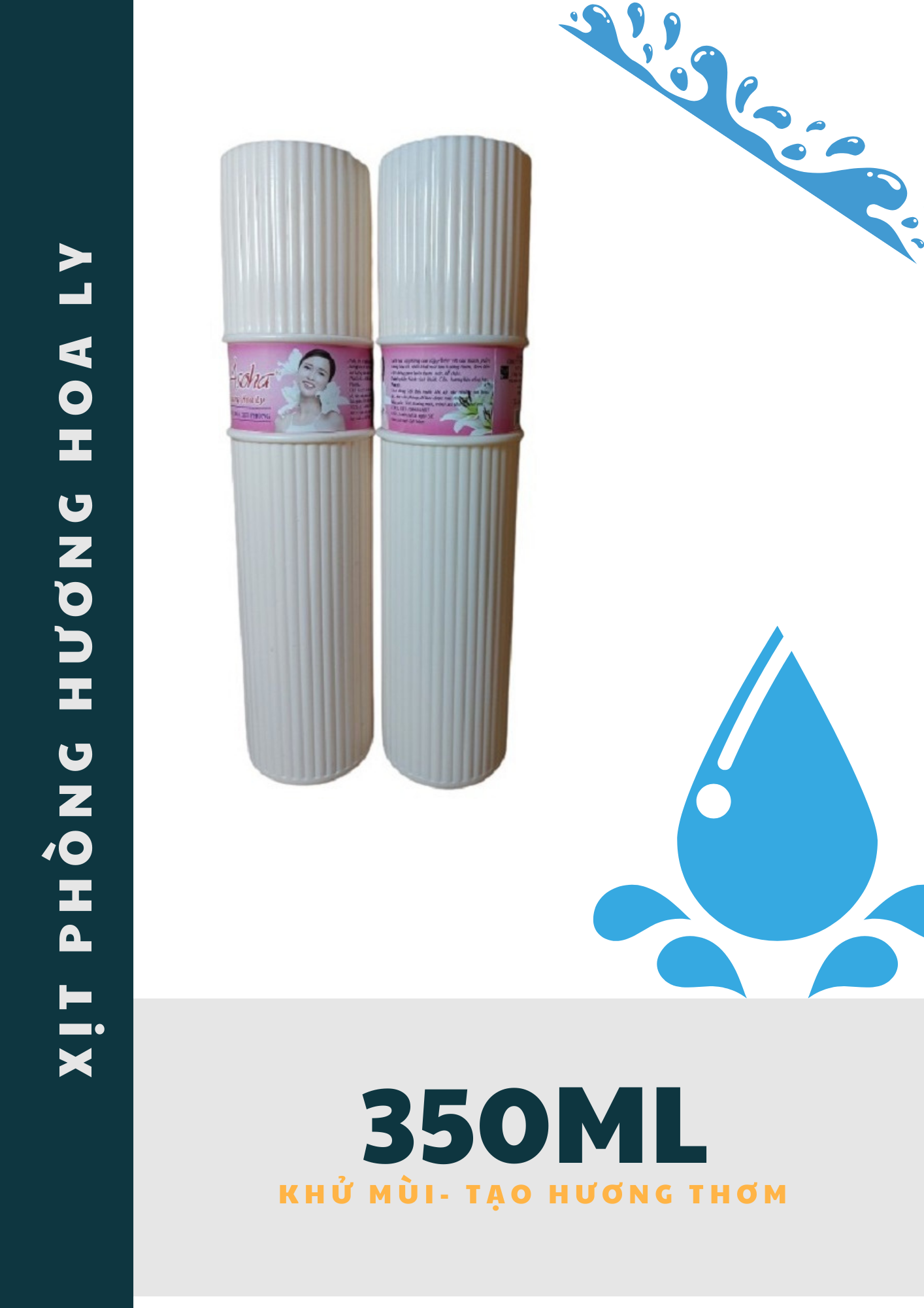 [HCM]Xịt Phòng Sọc ASOHA 350ML