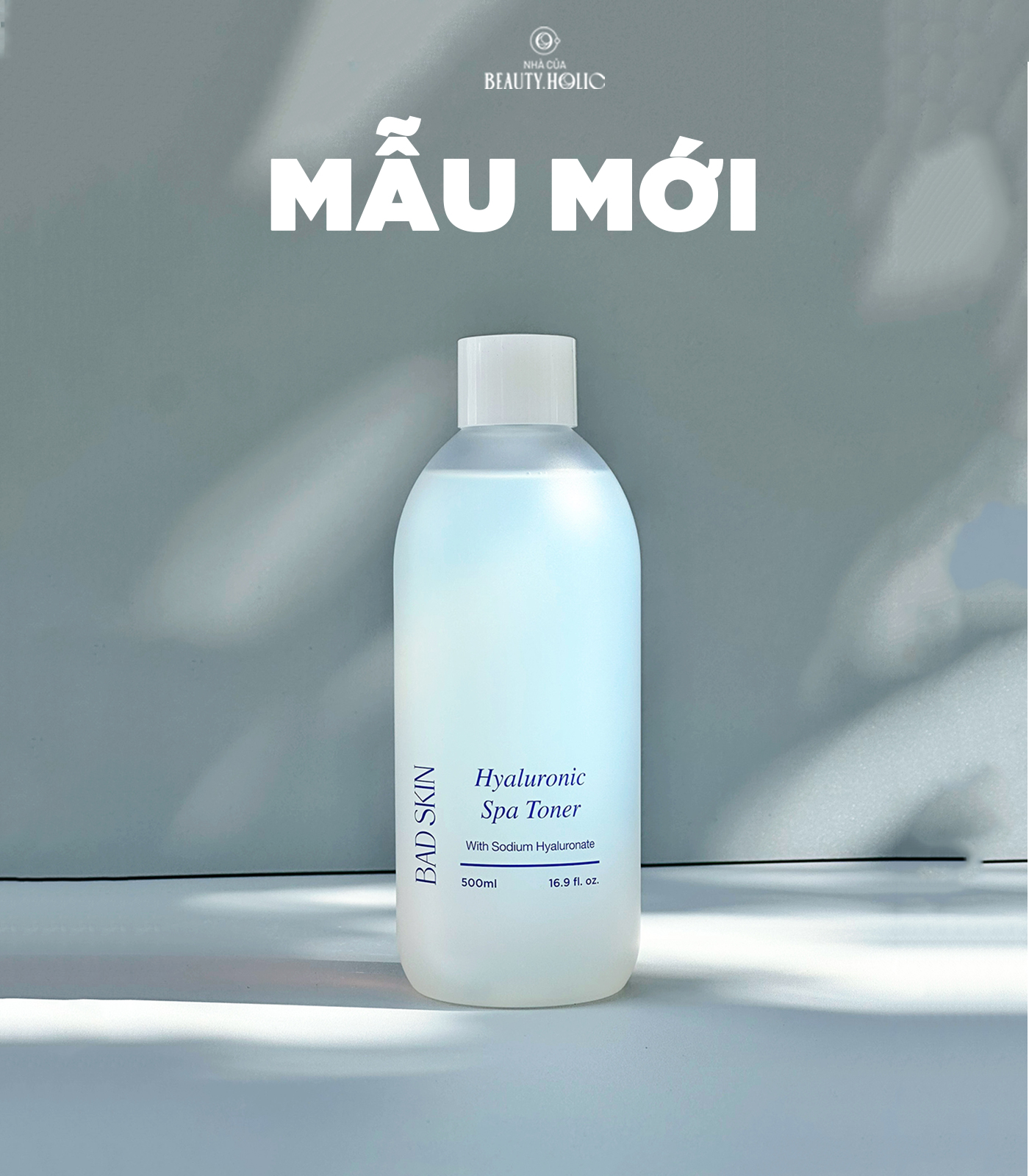 [HCM][Nhacuabeautyholic] Toner cấp nước BADSKIN HYALURONIC SPA TONER
