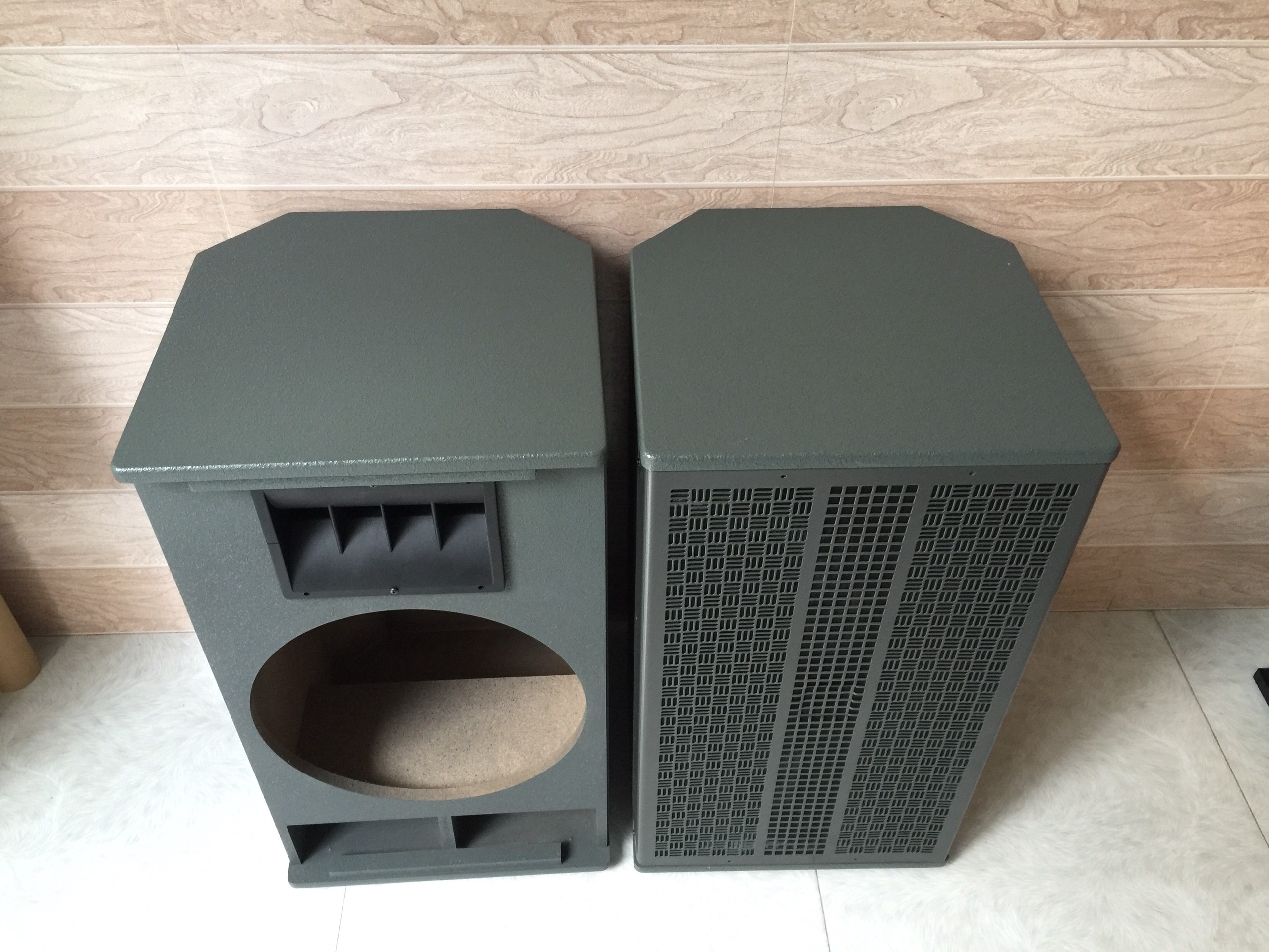 Vỏ thùng loa 4 tấc họng Array