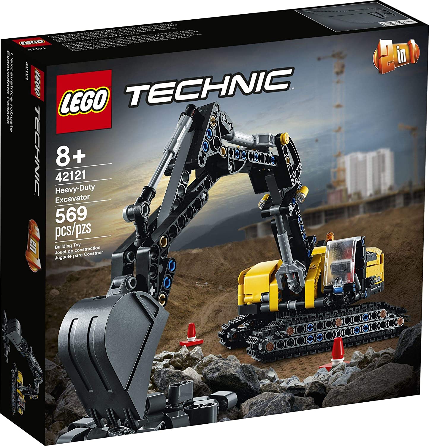 Đồ chơi LEGO TECHNIC - Xe Máy Xúc Hạng Nặng - 42121