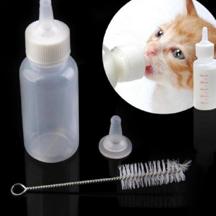 Bộ Bình Sữa Cho Chó Mèo Taotaopets 5 Núm 60ml