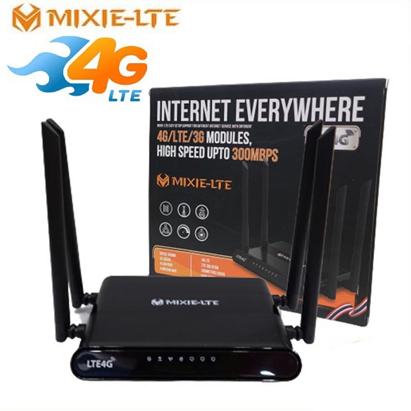 Bộ Phát Wifi 4G LTE Dùng Từ Sim Tenda 4G03 1 LAN - Phát 4G MIXIE 3 Cổng LAN Chuẩn N300Mb ( 4G Huawei ) - Chính Hãng