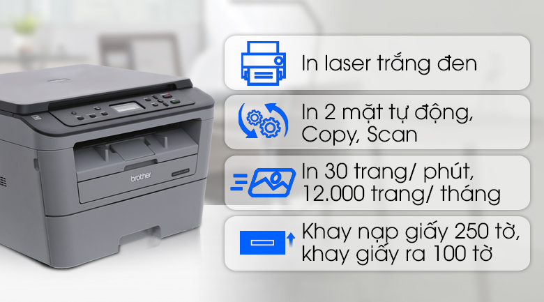 HCM Máy in laser Brother DCP L2520D