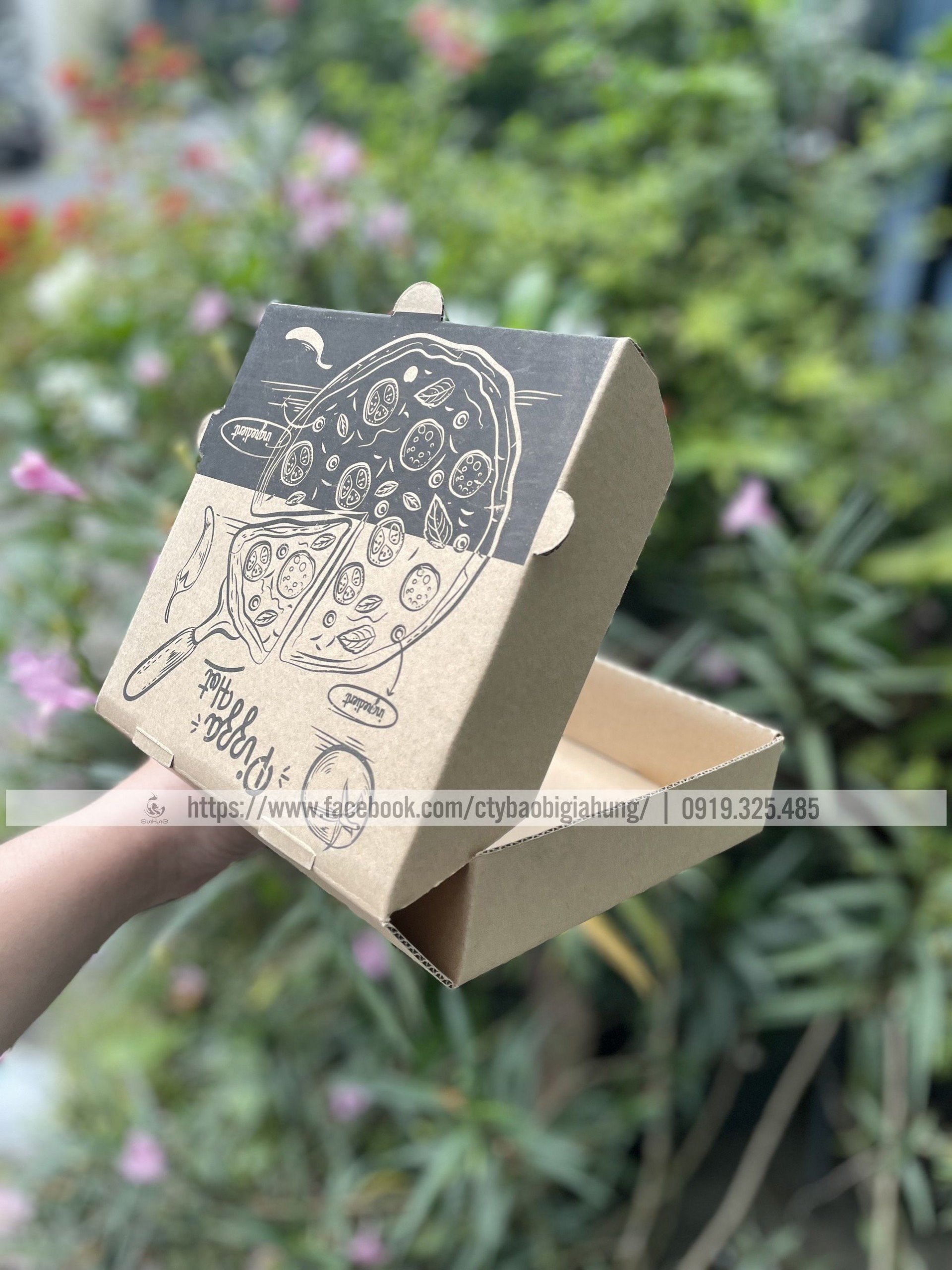 Combo 50 Hộp Pizza (28x28x4cm)
