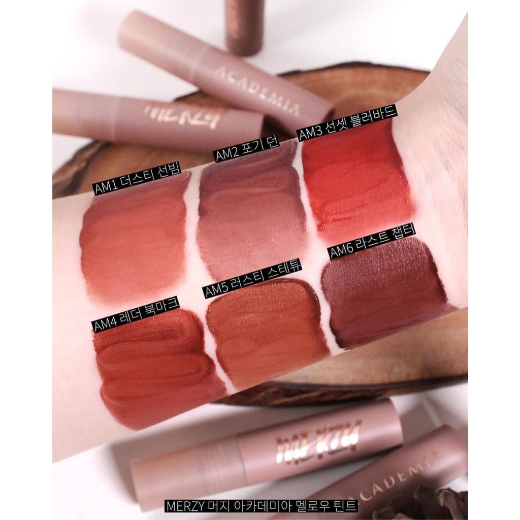 Son Kem Lì Merzy Academia Mellow Tint 4g