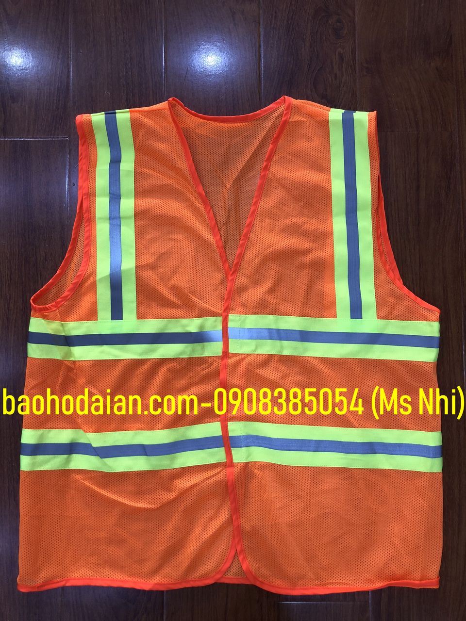 Áo phản quang chất vải lưới giá rẻ