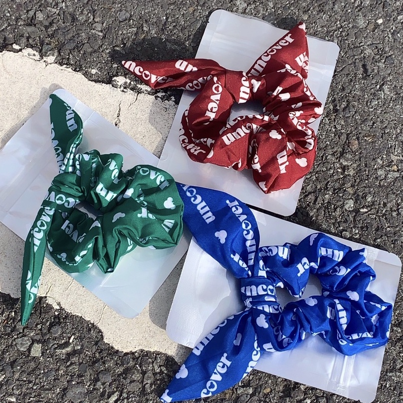 Uncover Sici Bear [Set 3 chiếc] Cột Tóc Scrunchie Uncover