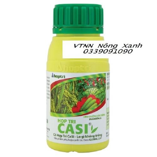 Phân bón lá HỢP TRÍ CASI - Cứng cây, Đứng lá, Chống đổ ngã - HT Casi
