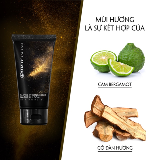 [HCM]??Gel vuốt tóc X-men for Boss Luxury 150g