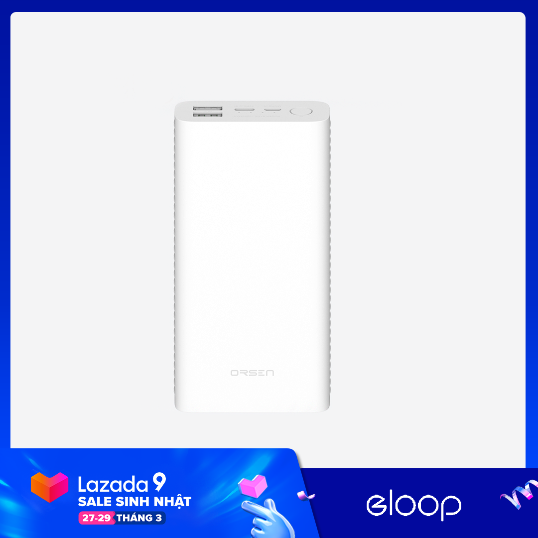 Pin Sạc Dự Phòng ELOOP E39 20.000mAh - Hãng Phân Phối Chính Thức