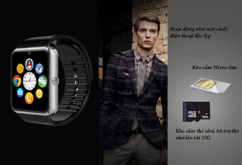 Đồng Hồ Thông Minh Smart Watch Gt08
