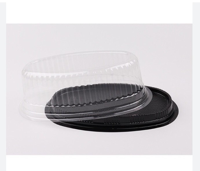 Hộp oval đế đen to F70 bịch 10 cái