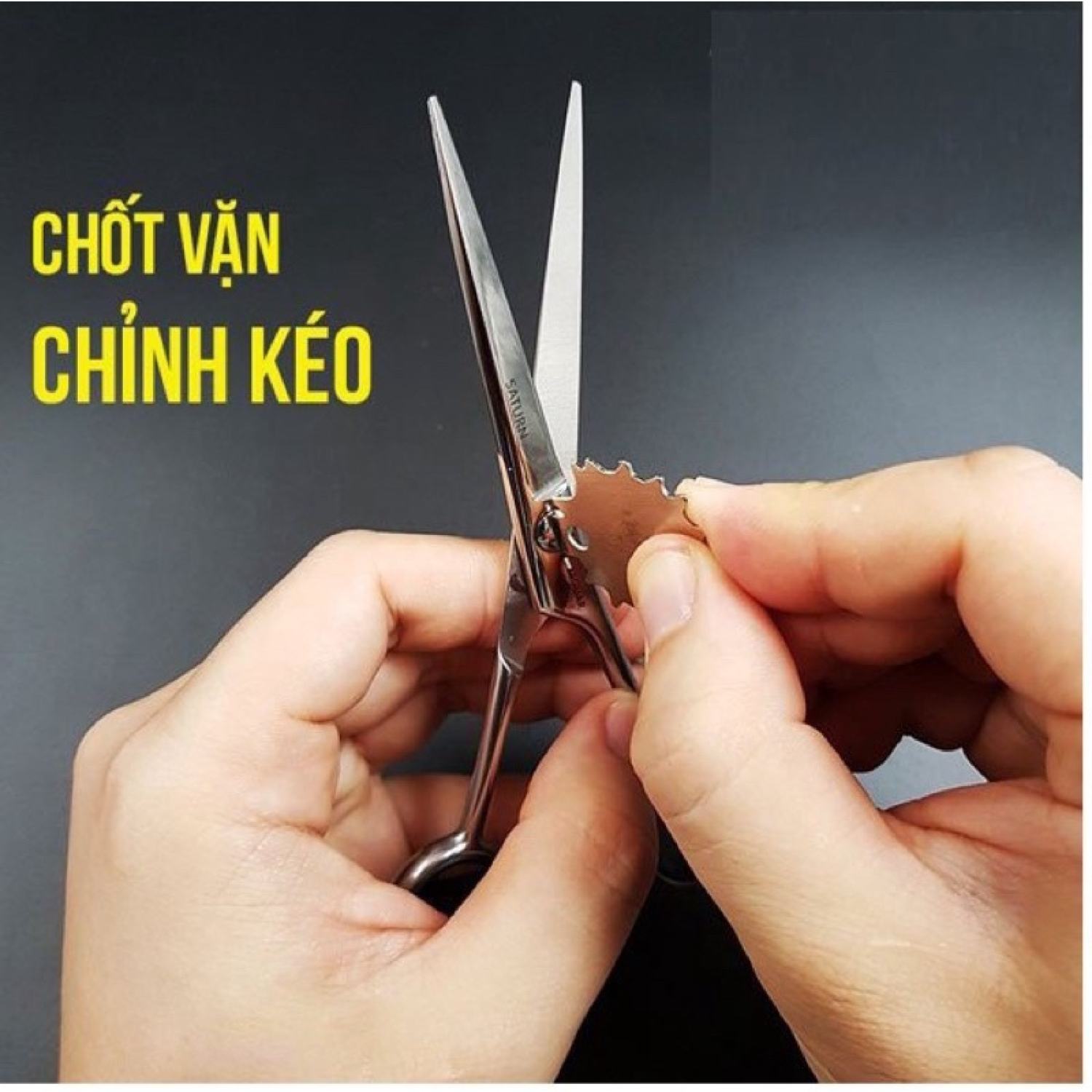 Dụng cụ chỉnh kéo cắt tóc
