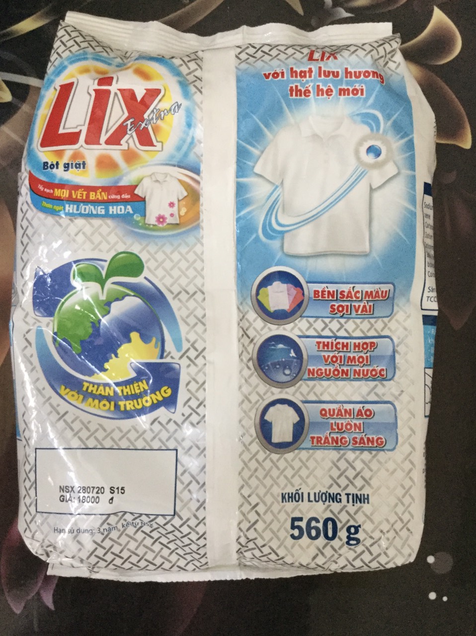 [HCM]Xà bông giặt Lix 560g