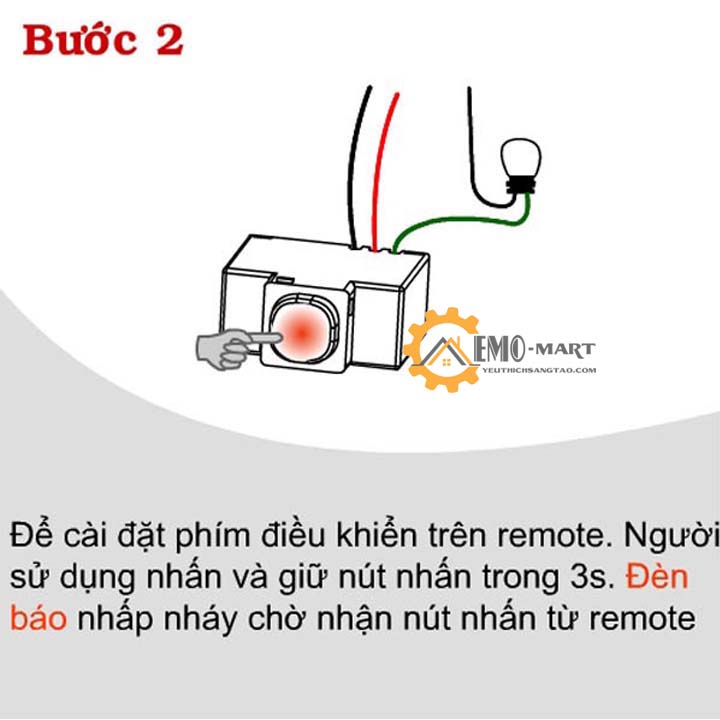 Công tắc điều khiển từ xa IR2A