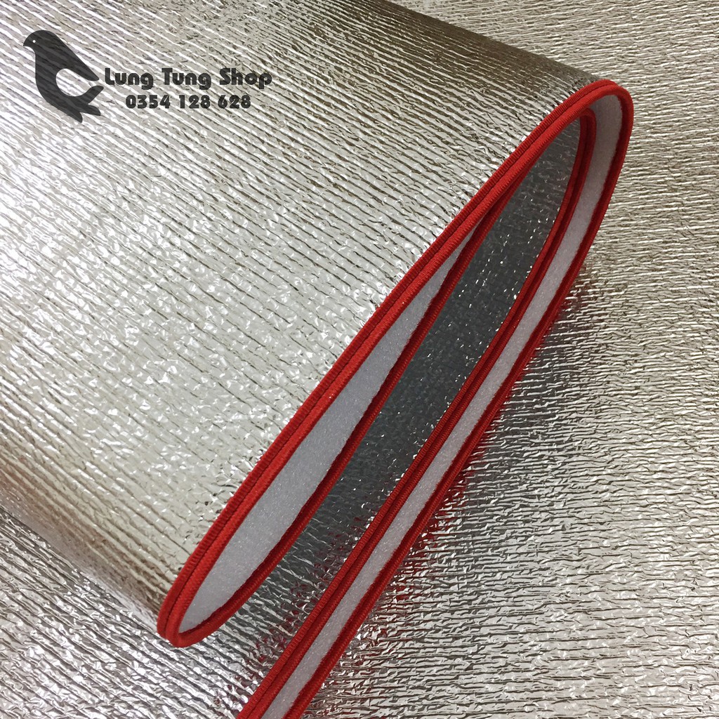 [ Dày 3.5ly - viền đỏ ] Chiếu ngủ trưa văn phòng cá nhân viền đỏ