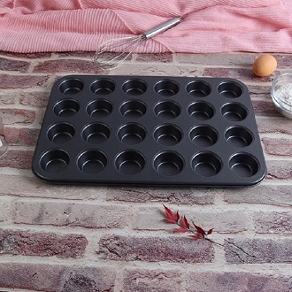 Khuôn cupcake chống dính 24 ô nhỏ