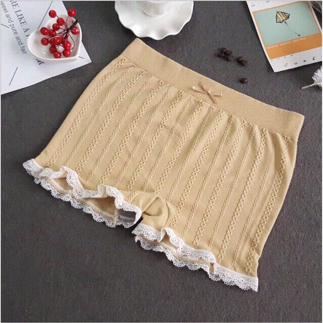 Quần Mặc Váy Cho Các Bạn Gái Túi Zip