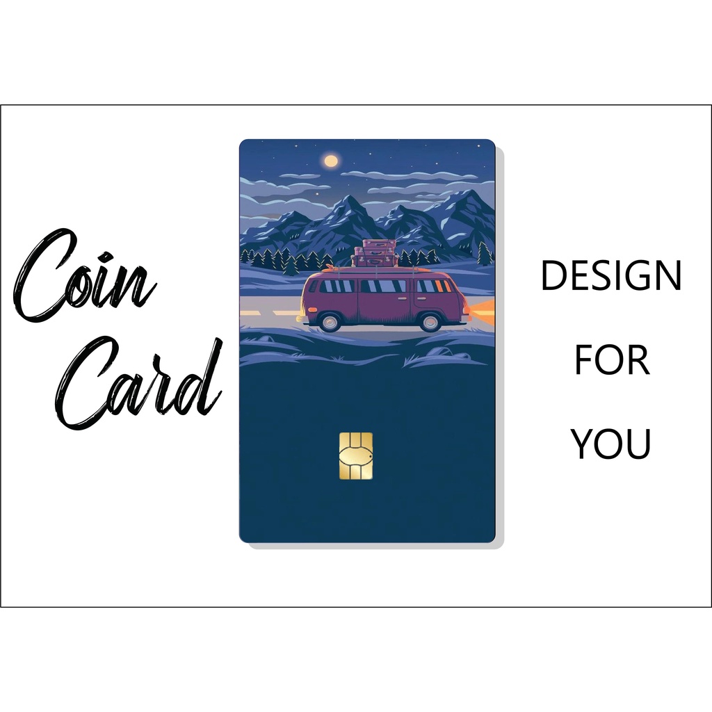 MIếng dán thẻ ATM, debit, thẻ từ,... "CHILL"