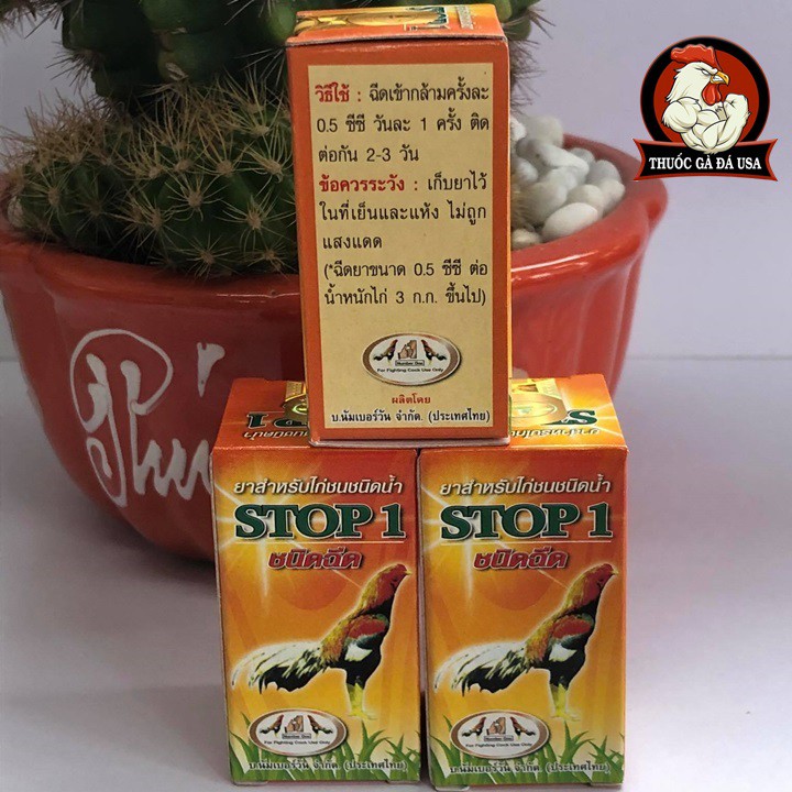 Thuoc Tri Tang Cho Gà Đá Stop 1 - Chai x 7ml