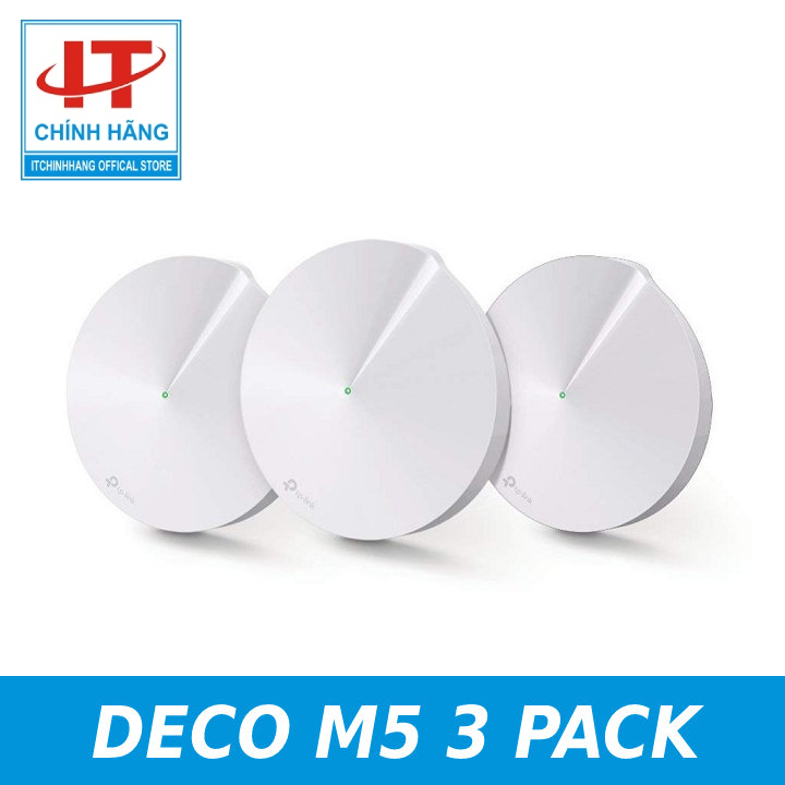 Hệ thống wifi mesh tp-link deco m5 chuẩn ac1300 - hàng chính hãng