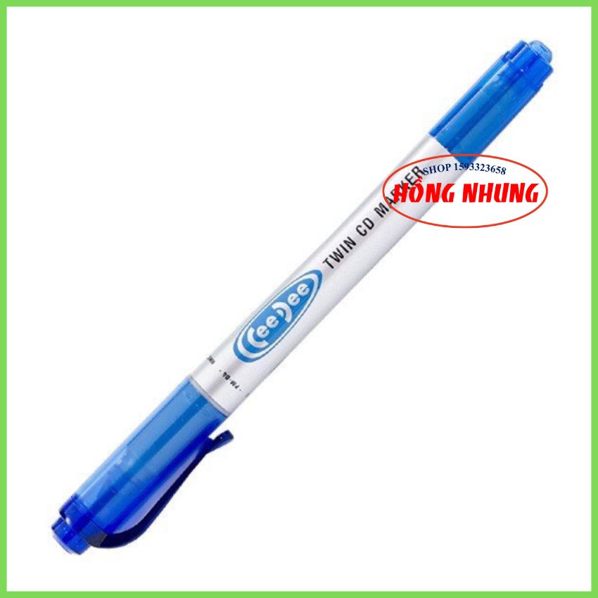 01 bút lông dầu thiên long pm-04 màu đỏ