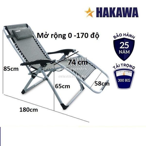 [HCM]Ghế Thư Giãn Hạng Sang HAKAWA HK-G21P