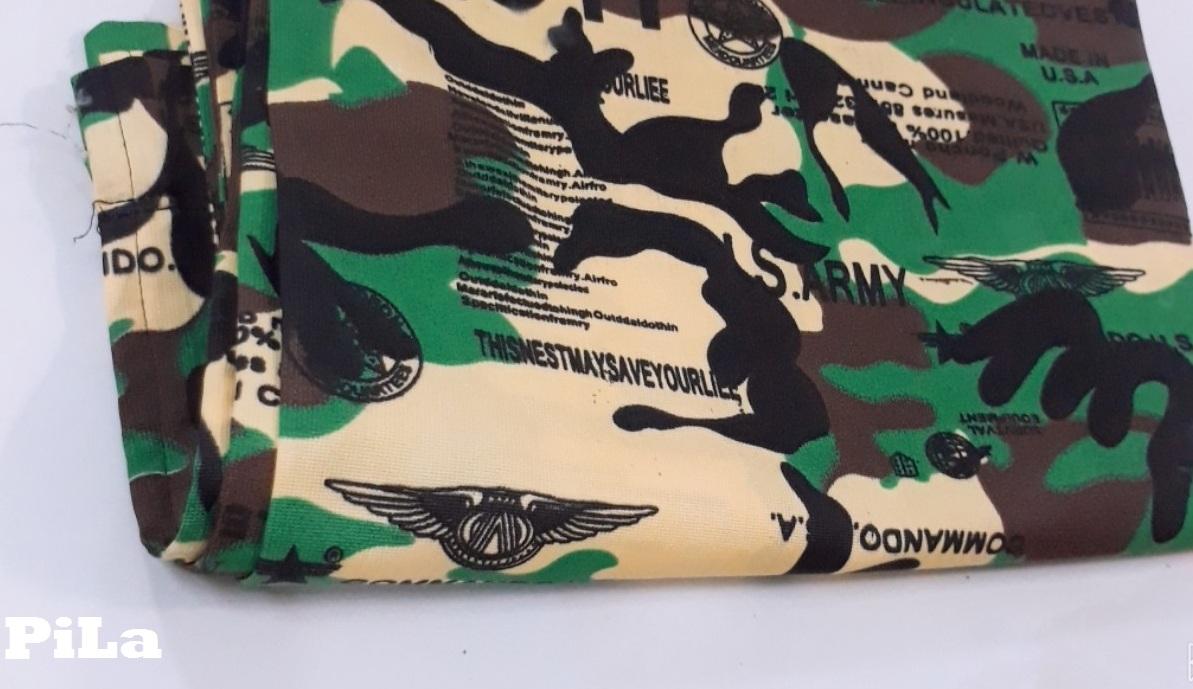 [HCM]Võng Vải Rằn Ri Dày Tặng Kèm 5M Dây