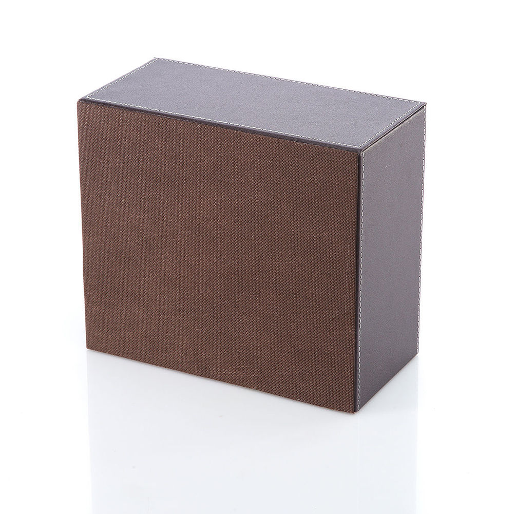 Home multifunction storage artificial PU leather cover tissue box