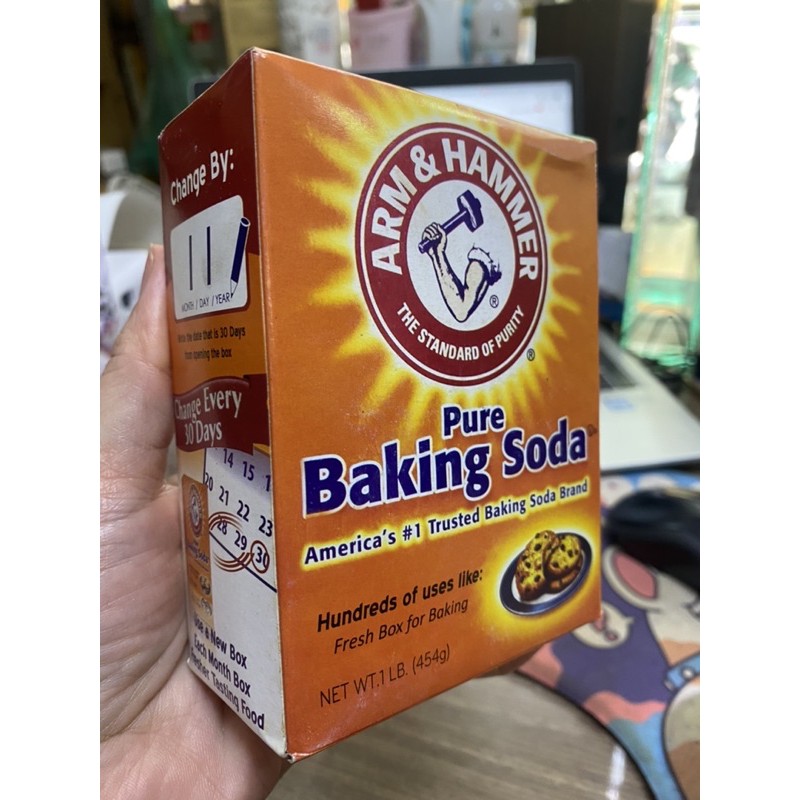 Bột Baking SODA HỘP LỚN 450GR