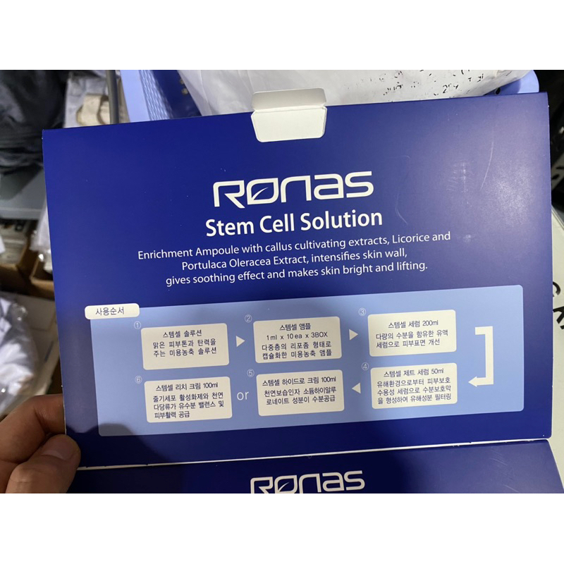 TẾ BÀO GỐC RONAS _ Stem Cell Solution- SPA88