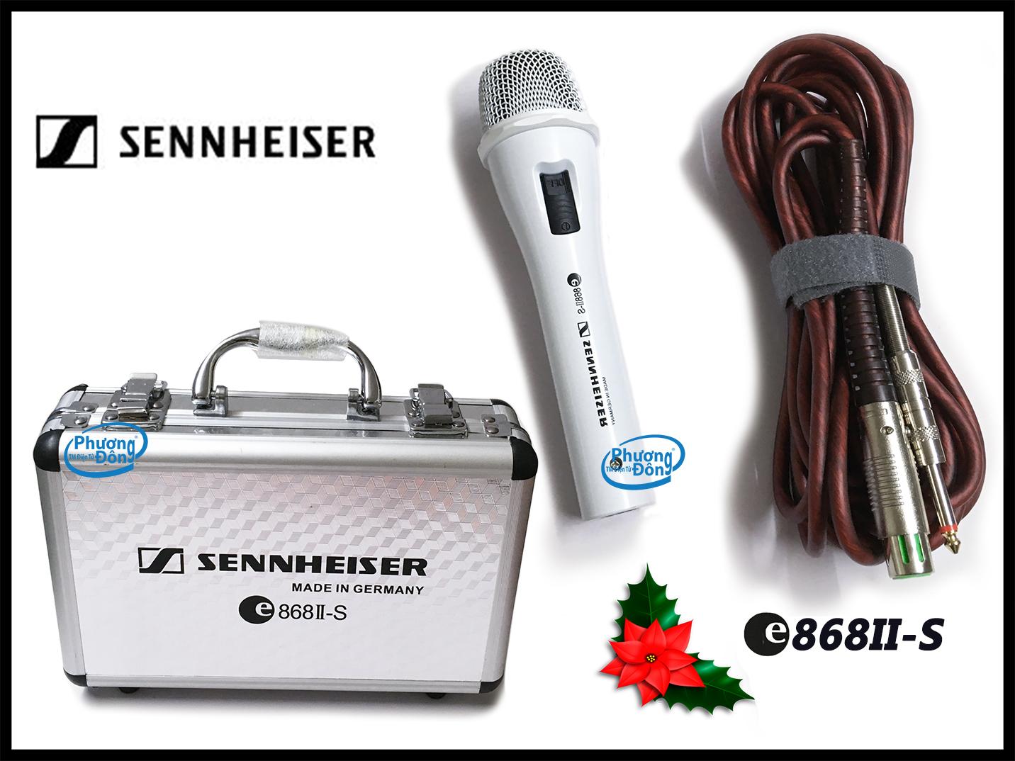 Micro Sennheiser E868II-S có dây karaoke cao cấp