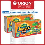 Combo 2 Bánh Khủng Long Jungle Boy Orion lăk phô mai 31.6g/hộp