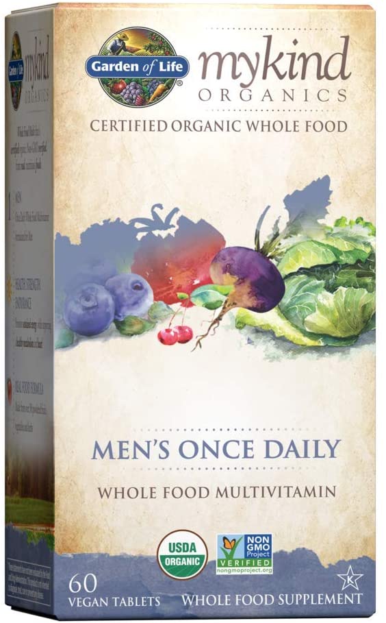 Garden of Life Multivitamin for Men, 60 Count