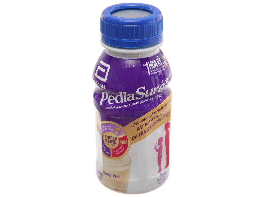 [Siêu thị WinMart] - Sữa bột pha sẵn Abbott PediaSure vani 237ml