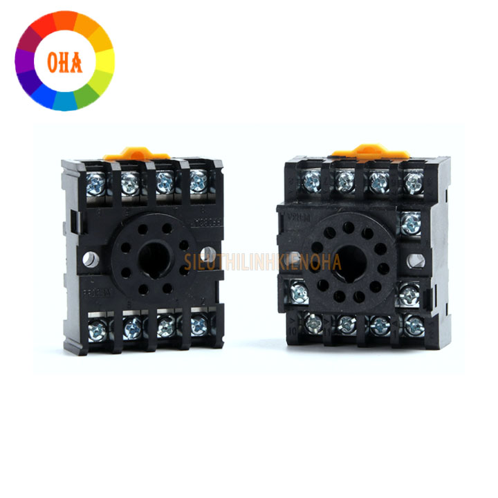 Đế Relay Timer Thời Gian 8P