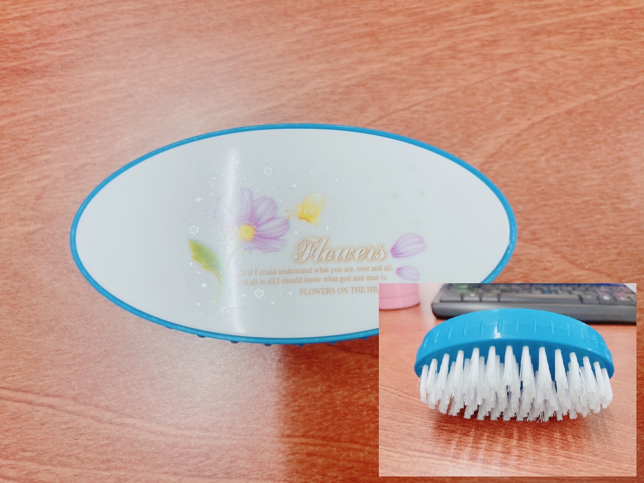 Bàn chải giặt đồ hình oval