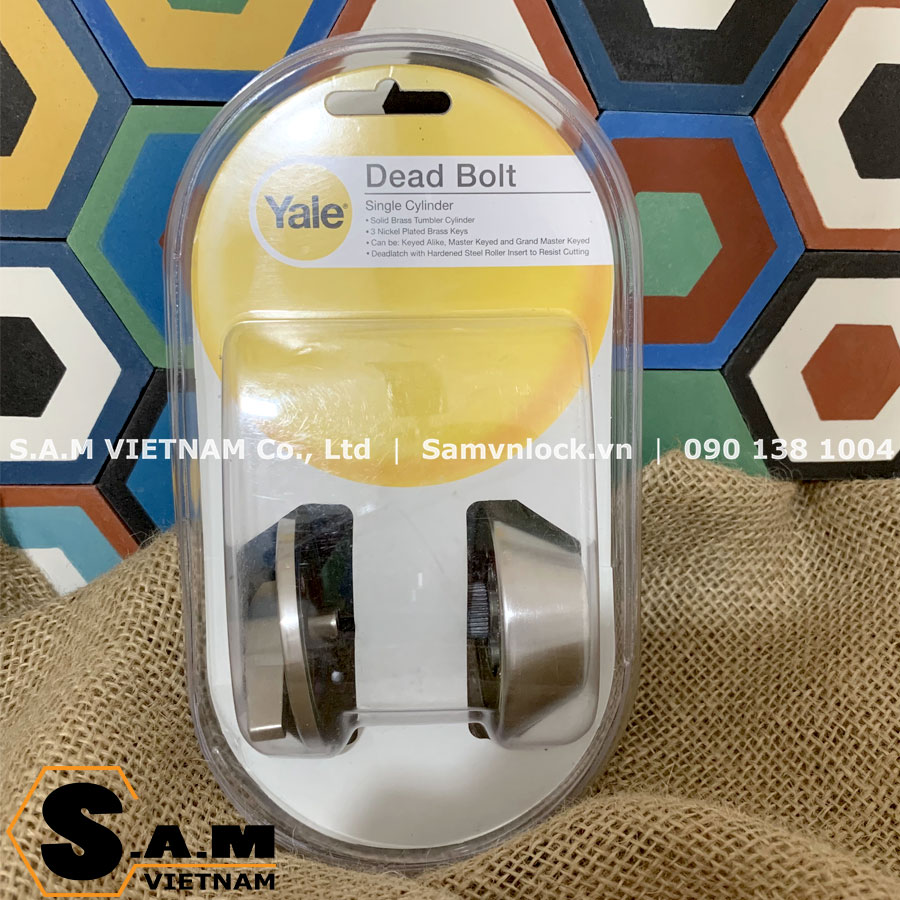 Dead Bolt Lock Yale V8111 US32D