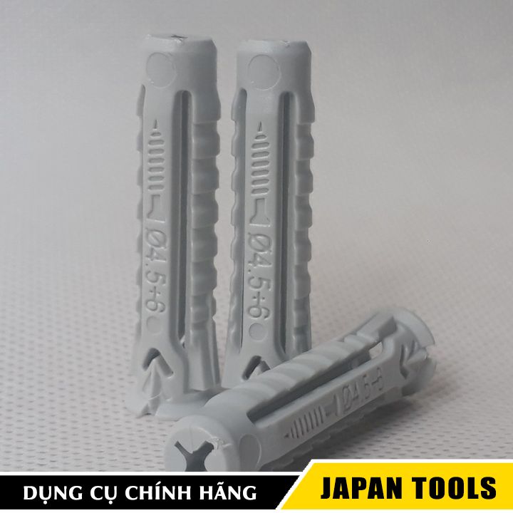 Bộ 10 tắc kê nhựa 8.0x40mm X1 Friulsider | Japan Tools