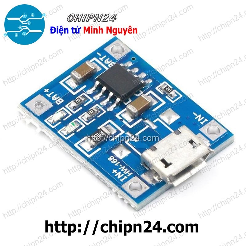 Mạch sạc pin tp4056 cổng micro usb