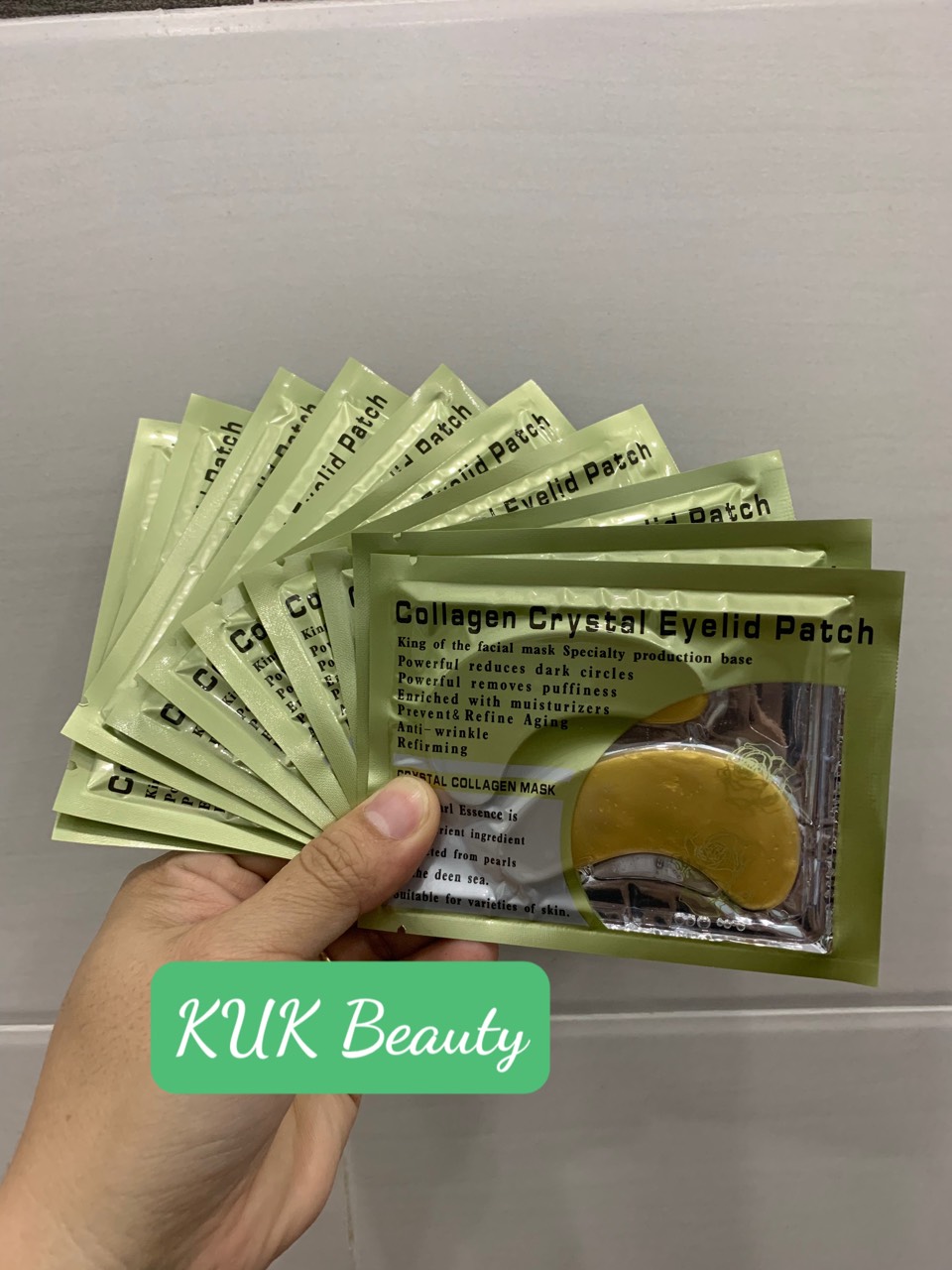 Combo 10 cặp mặt nạ mắt Collagen