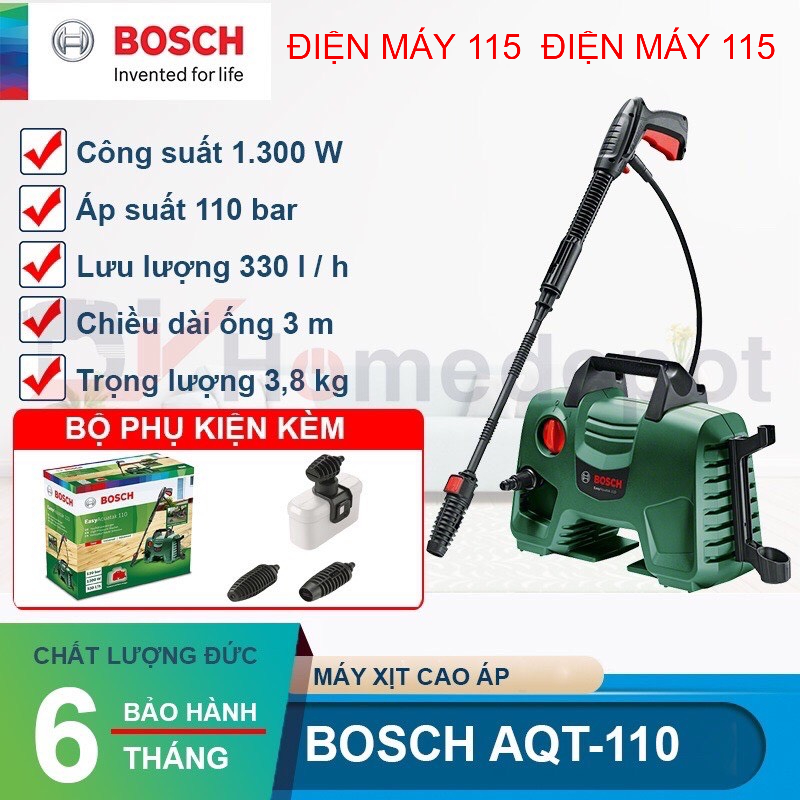MÁY RỬA XE BOSCH EASY AQUATAK 110